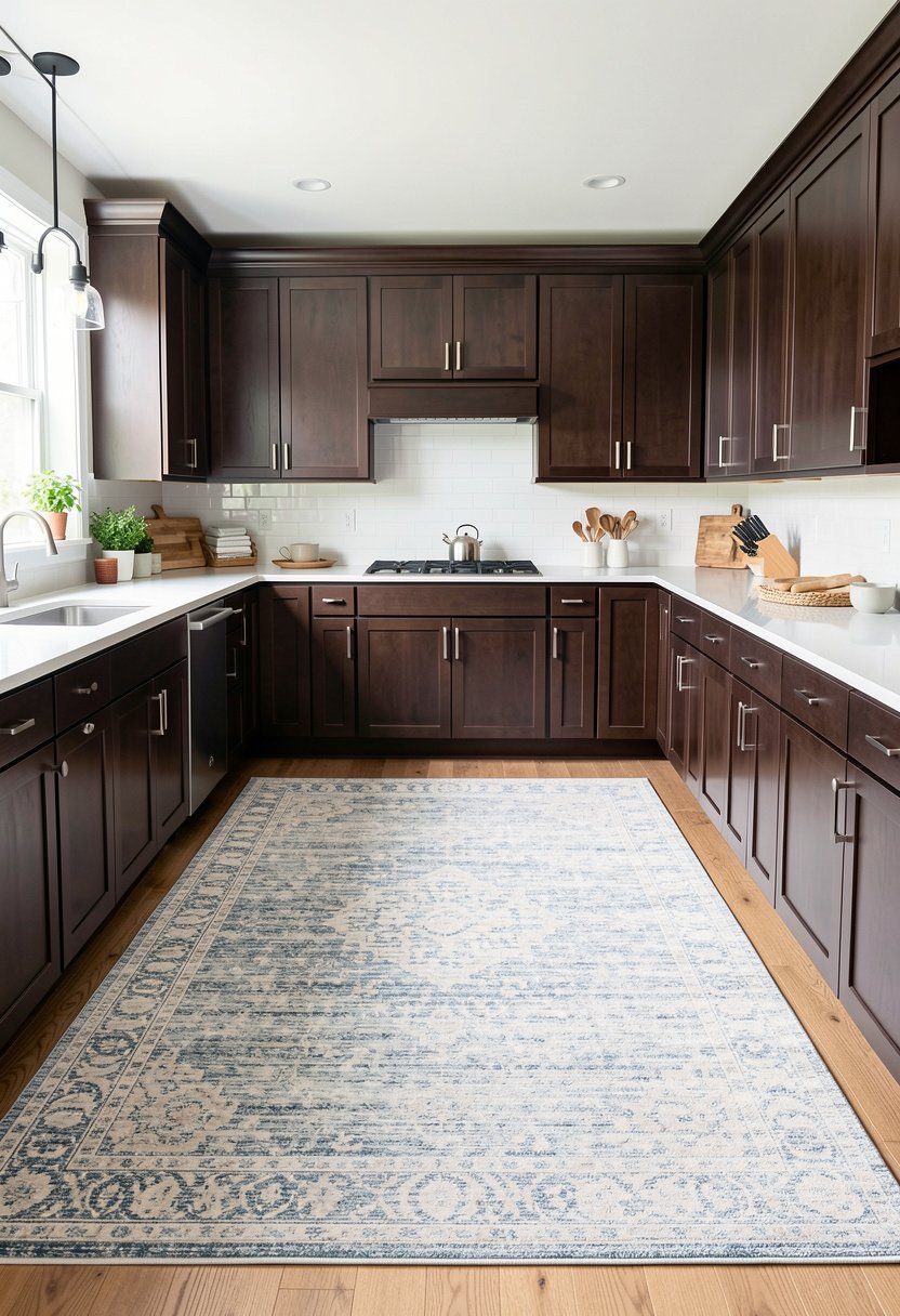 Use Large Area Rugs