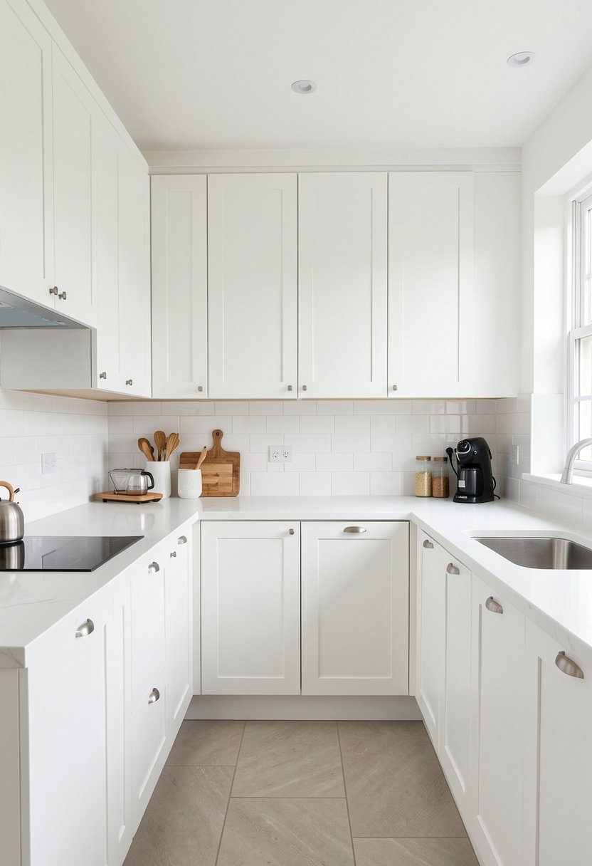 Use Matte White for a Clean Look