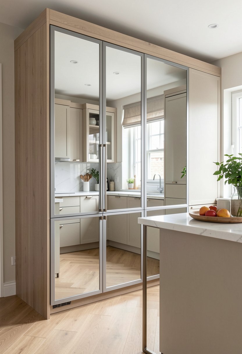 Use Mirror Panels for Depth