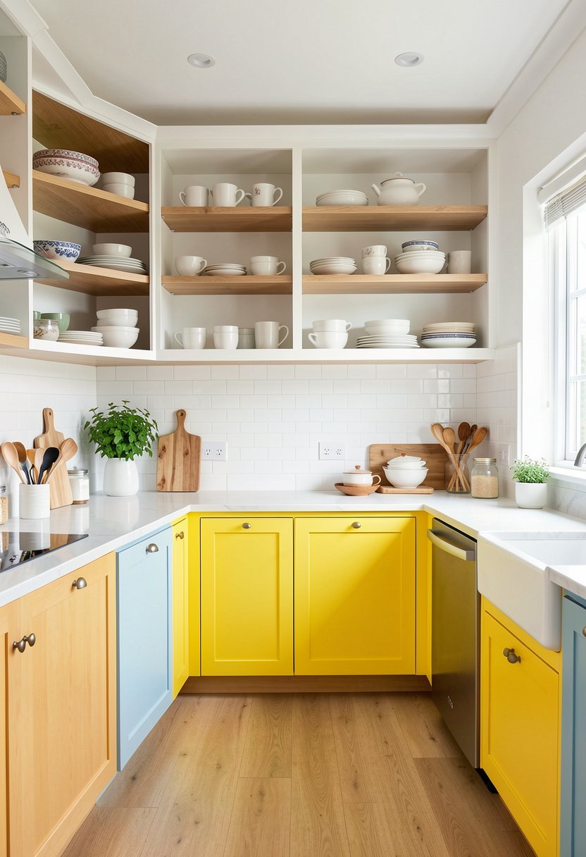 Use Open Shelves Instead of Doors