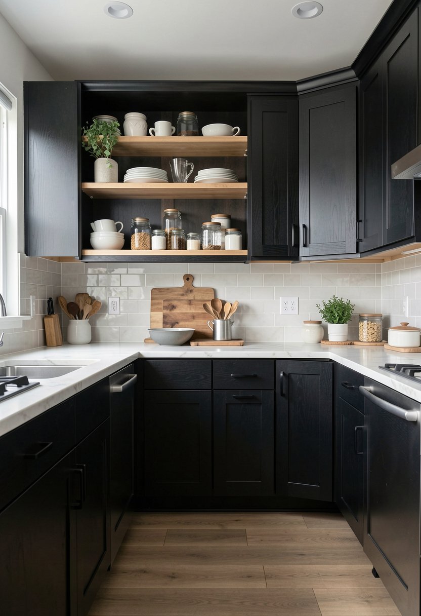 Use Open Shelving Displays
