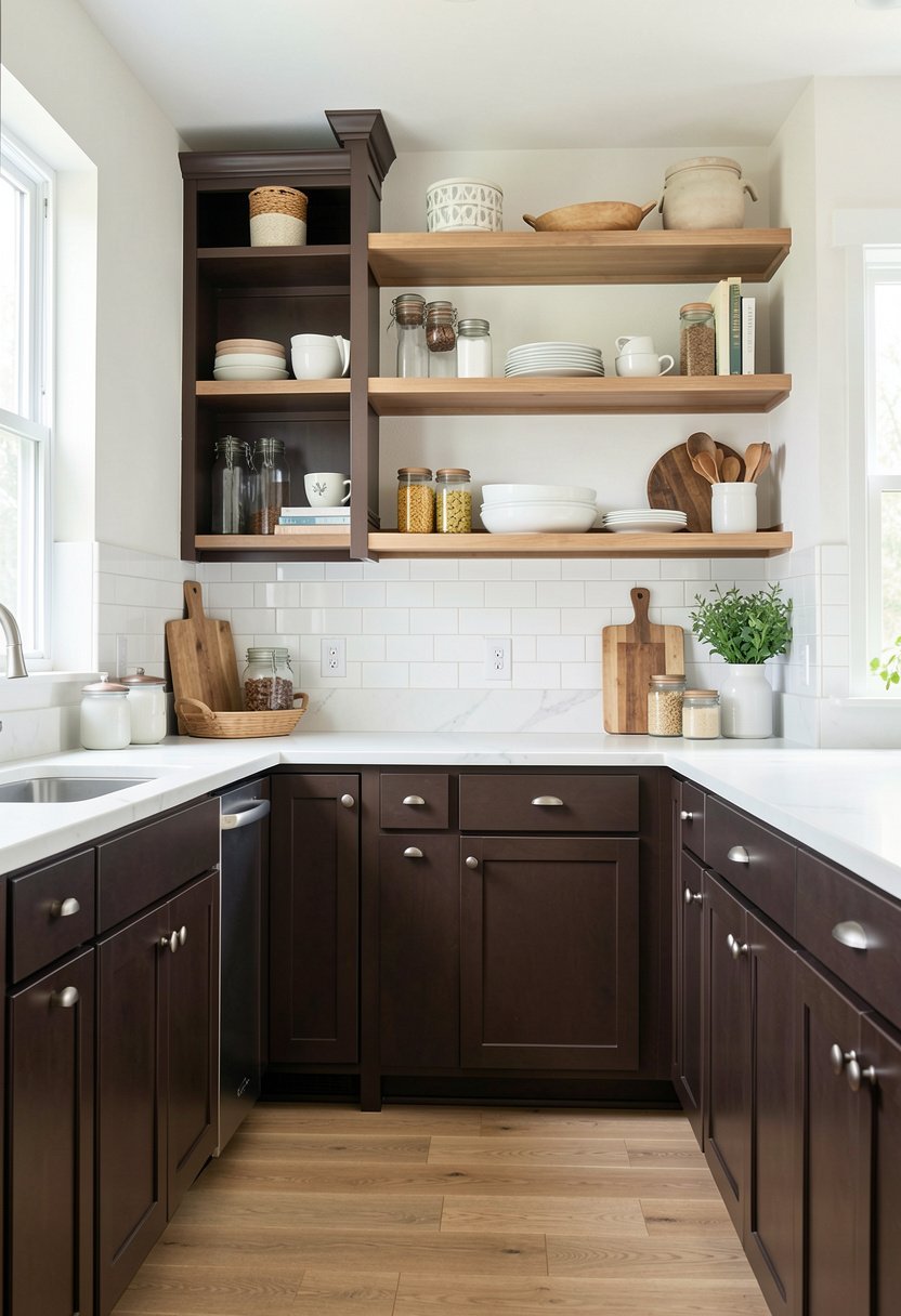 Use Open Shelving Displays