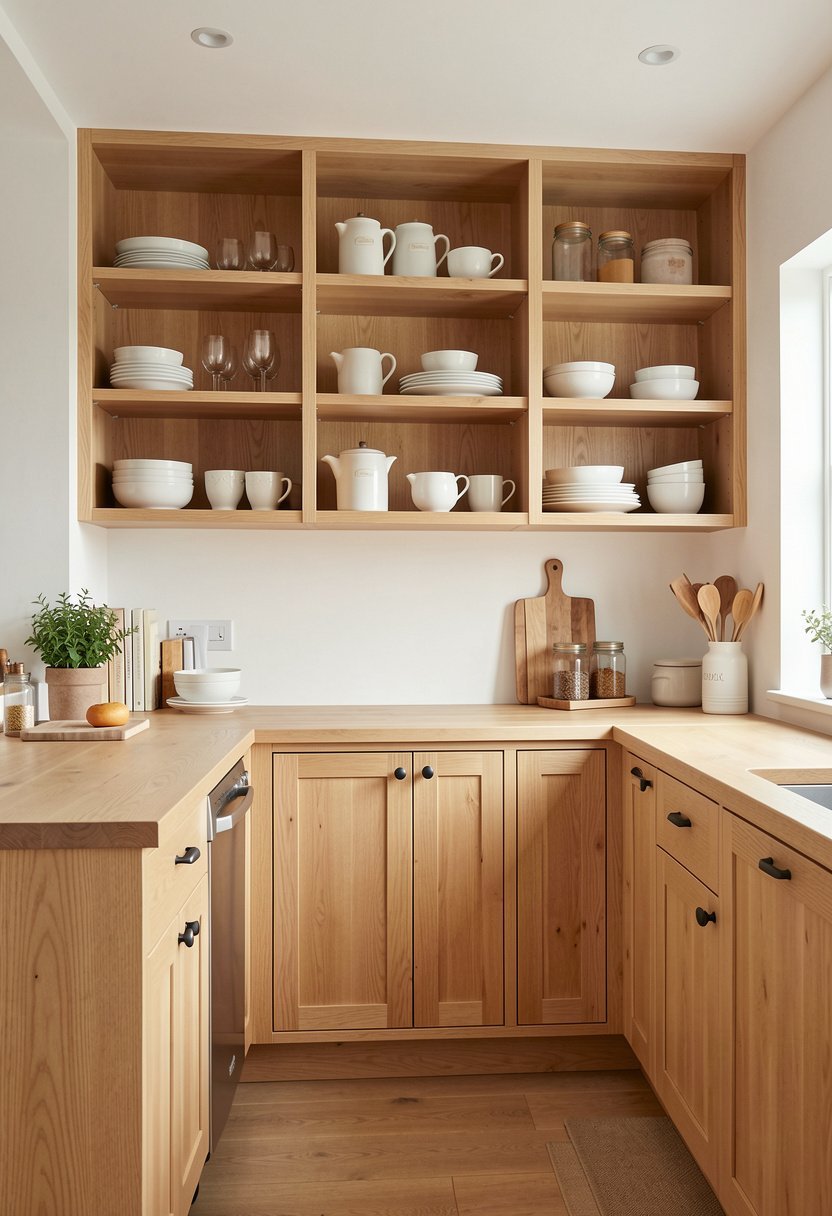 Use Open Shelving