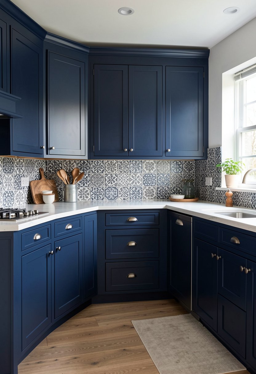 Use Patterned Tile Backsplash