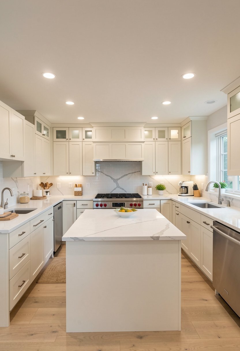 Use Recessed Lights in a Row