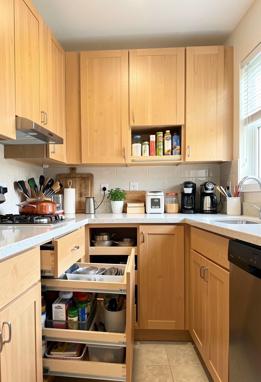 Use Slim Pull Out Organizers
