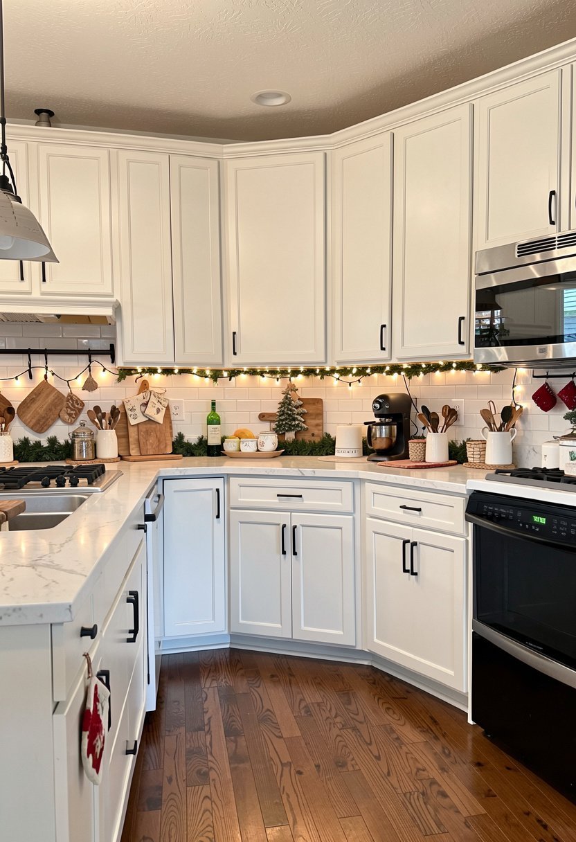 Use String Lights Under Cabinets
