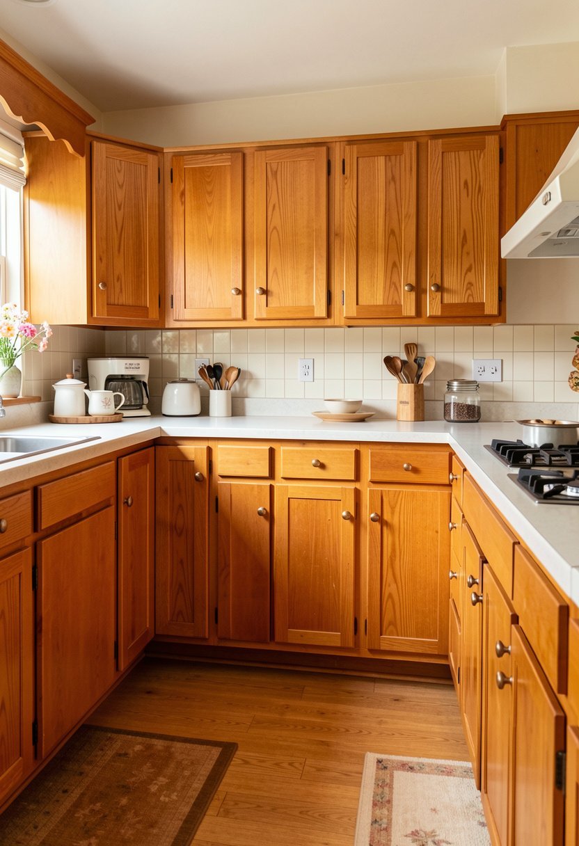 Use Teak Wood Cabinets