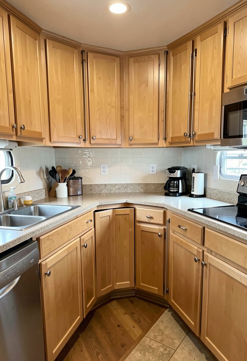 Use Tension Rods Vertically
