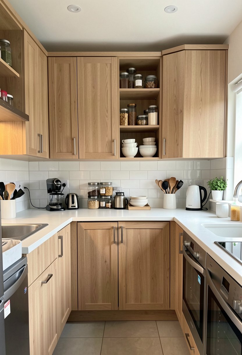 Use the Space Above Cabinets