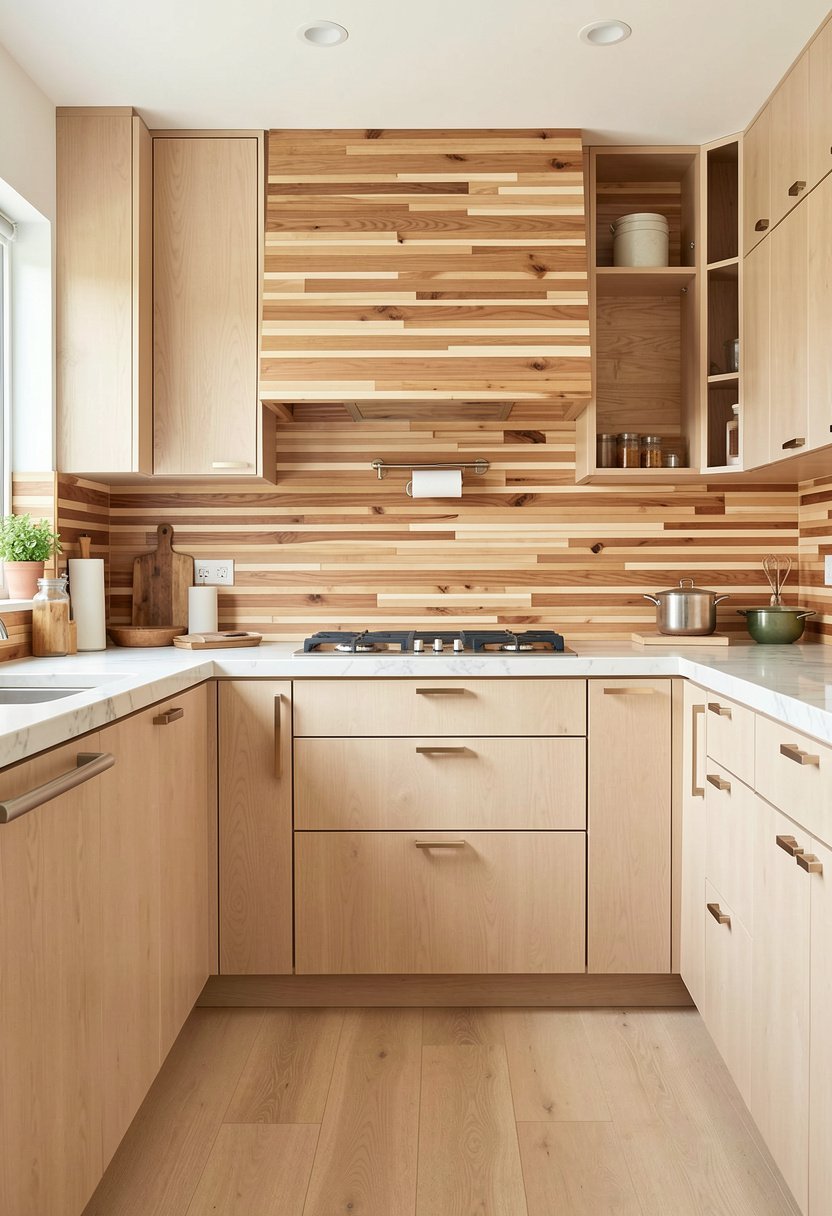 Use Thin Strips of Natural Wood