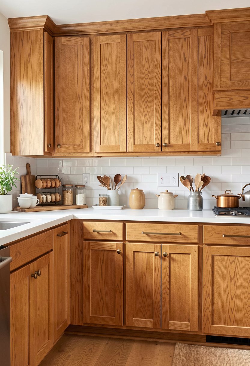 Use Warm Metal Accents