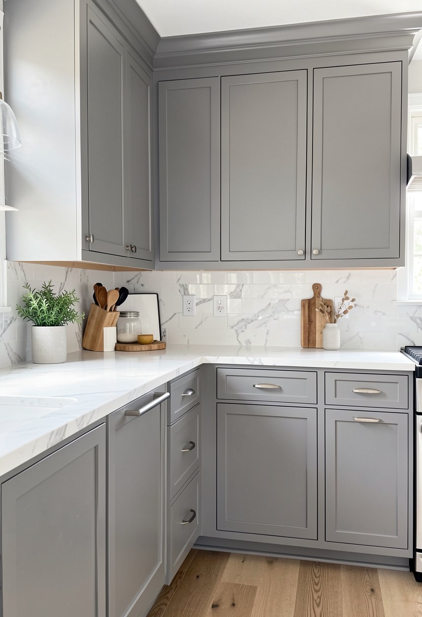 Use White Marble Counters