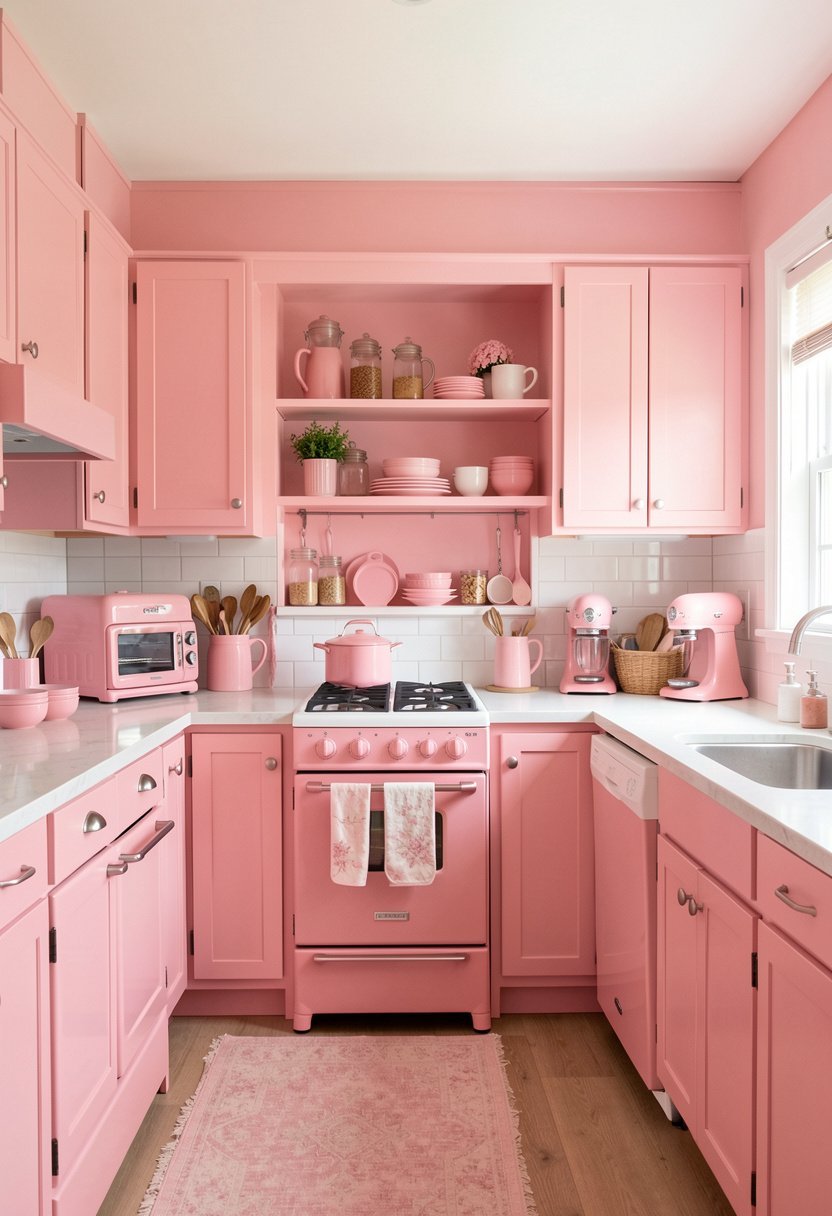 Vintage Pink Appliances for Character