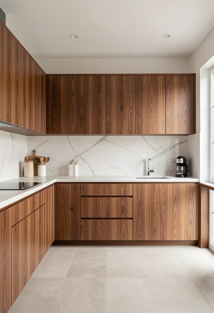 Warm Walnut Veneers