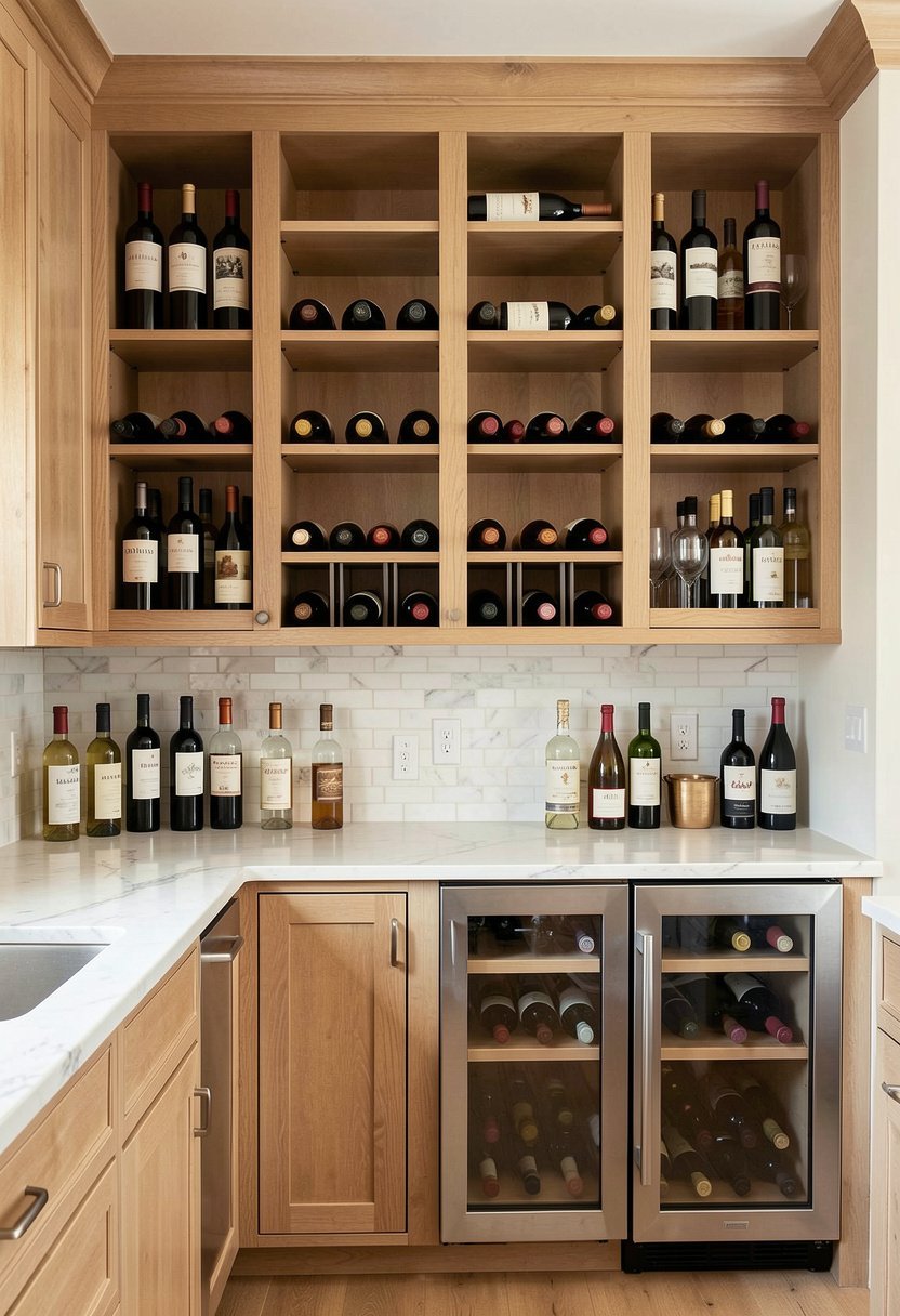 Wine Bottle Cubbies