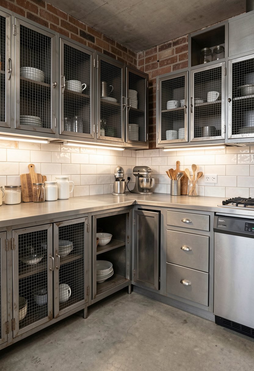 Wire Mesh Cabinet Doors
