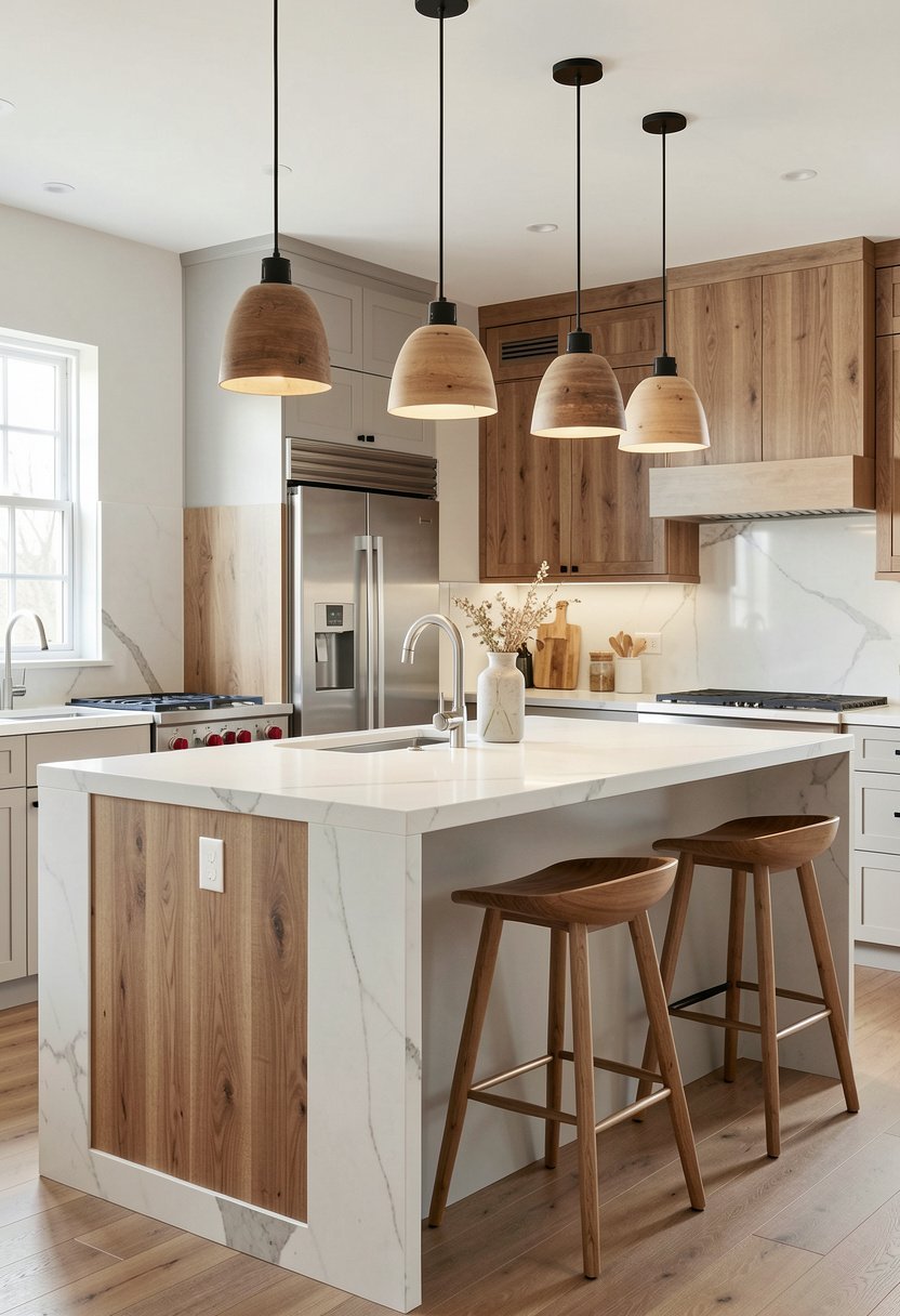 Wood Accents for a Natural Touch