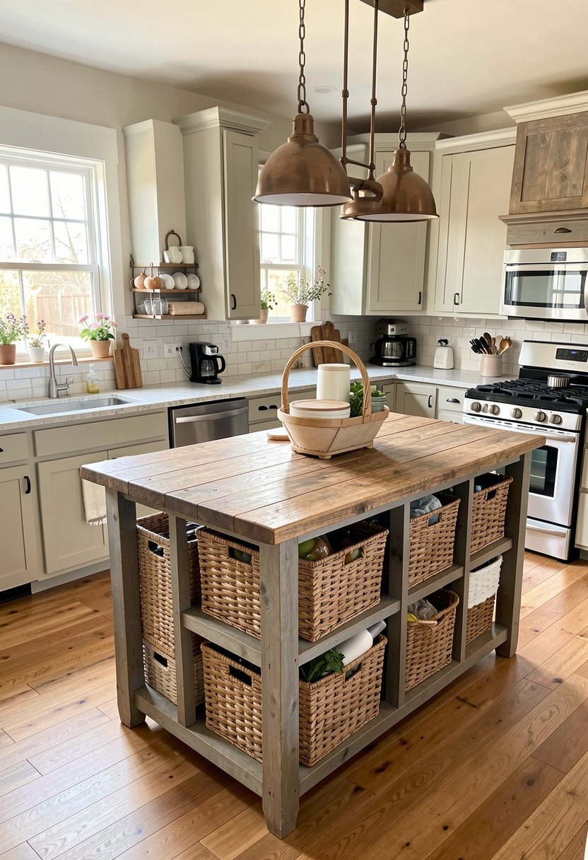 Woven Basket Storage