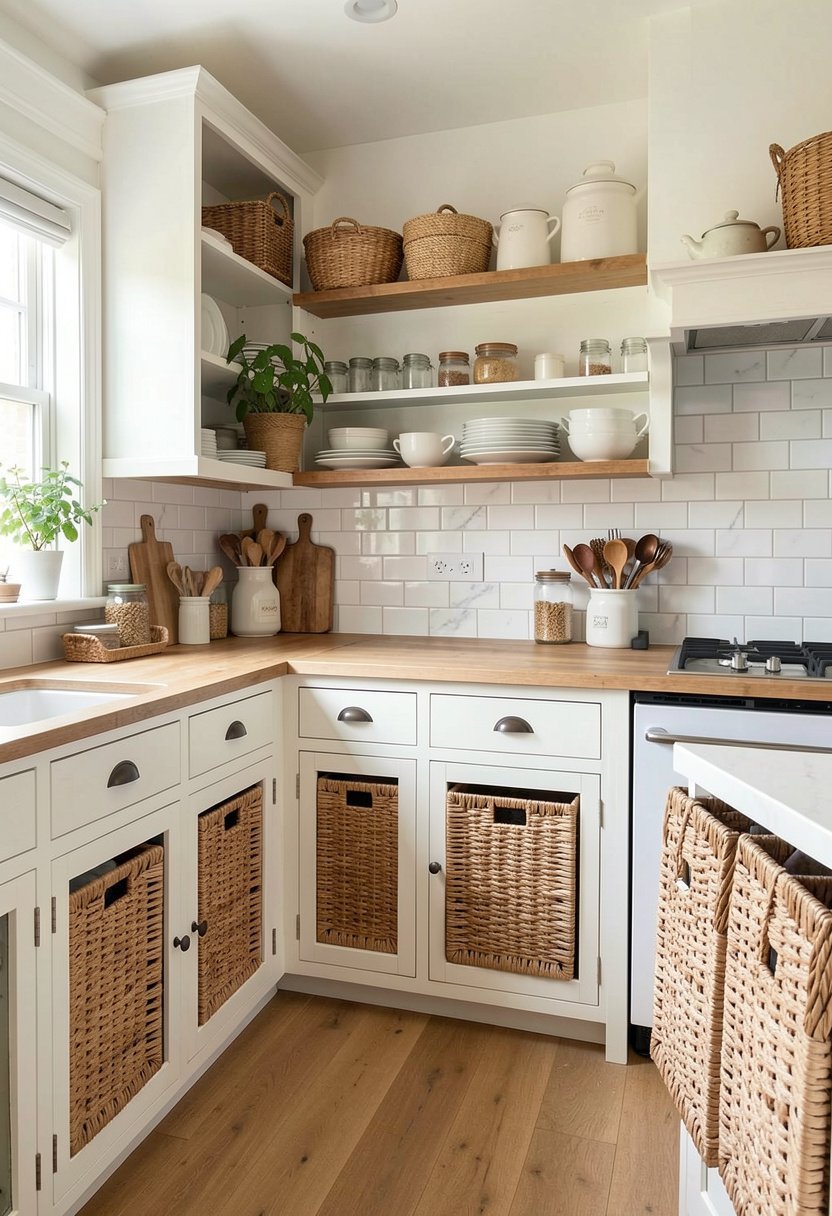 Woven Basket Storage