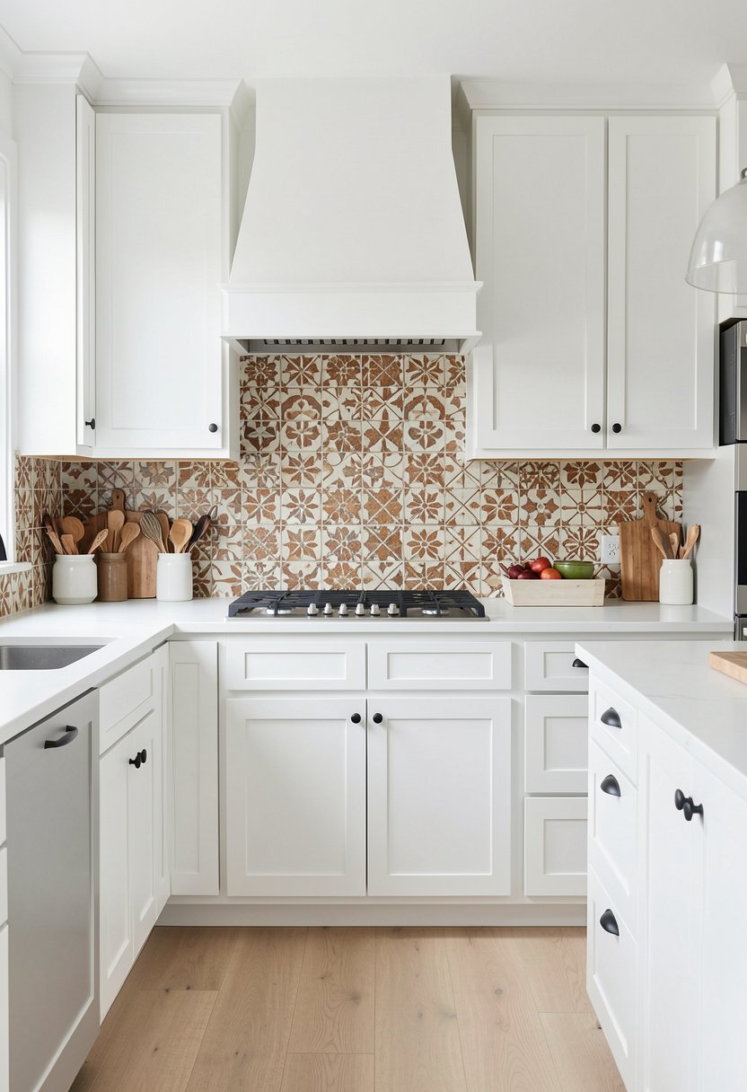 Zellige Tiles for Earthy Texture